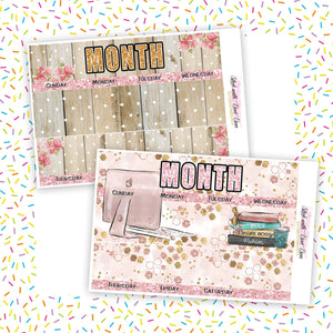 Monthly Spread Kits