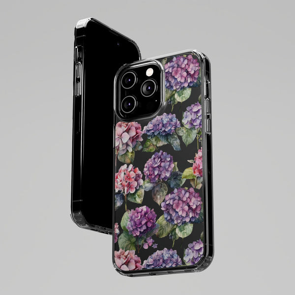 Hydrangea Clear Cases