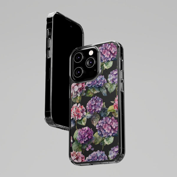 Hydrangea Clear Cases