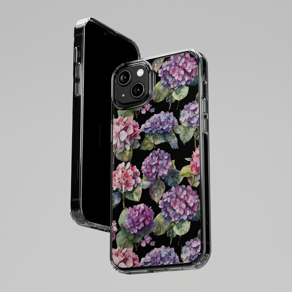 Hydrangea Clear Cases