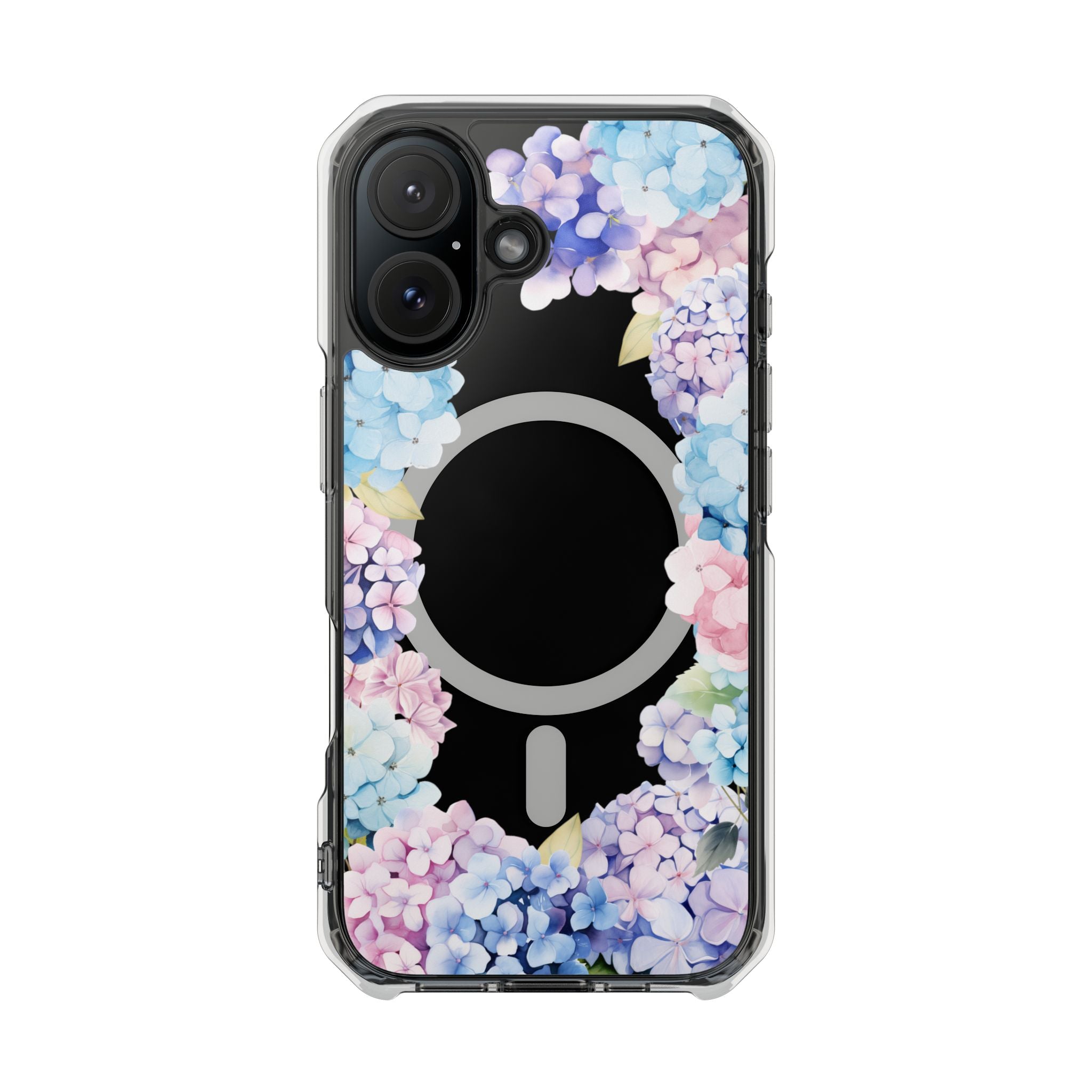 Hydrangea Love MagSafe Clear Impact Cases