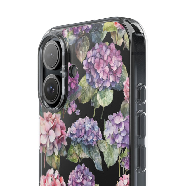 Hydrangea Clear Cases