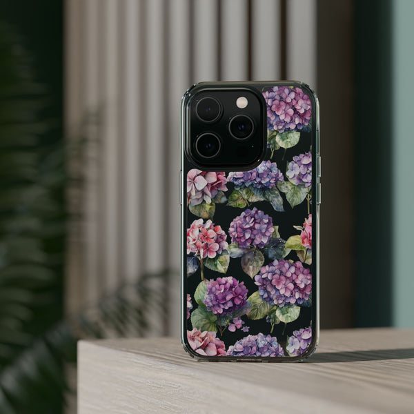 Hydrangea Clear Cases