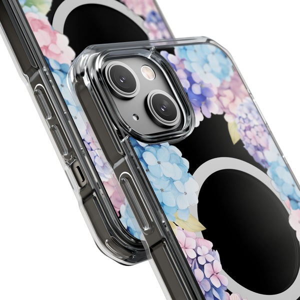 Hydrangea Love MagSafe Clear Impact Cases