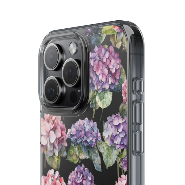 Hydrangea Clear Cases