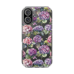Hydrangea Clear Cases