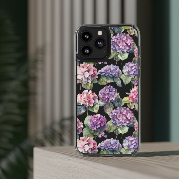 Hydrangea Clear Cases