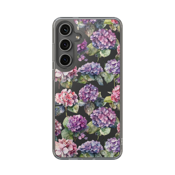 Hydrangea Clear Cases