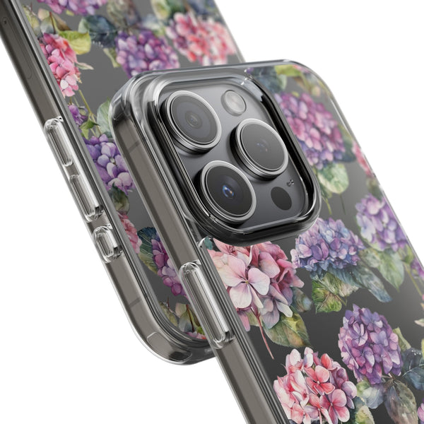 Hydrangea Clear Cases