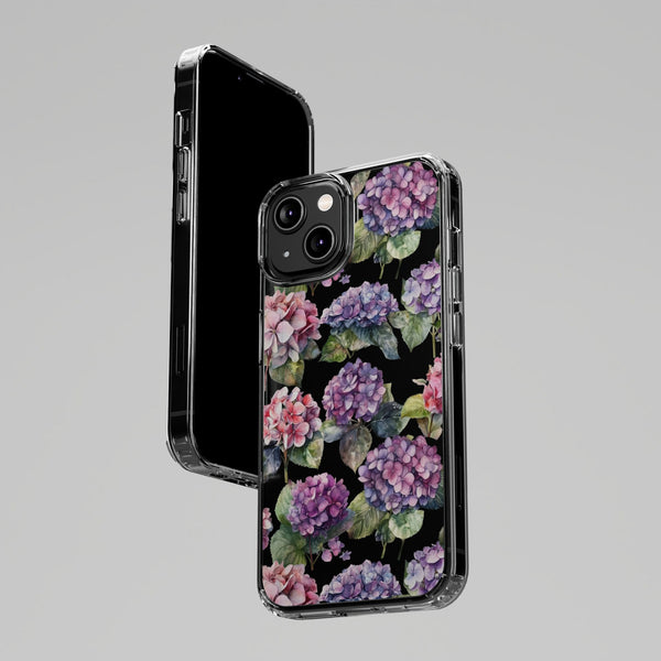 Hydrangea Clear Cases