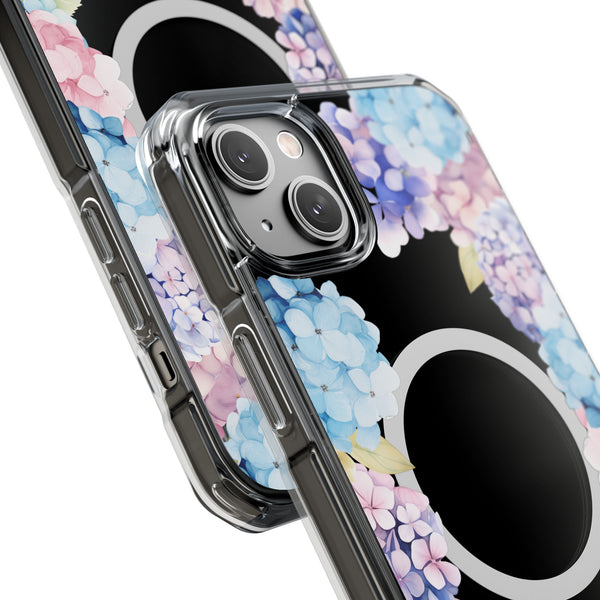 Hydrangea Love MagSafe Clear Impact Cases