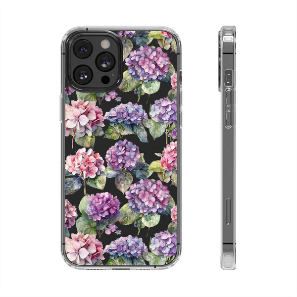 Hydrangea Clear Cases