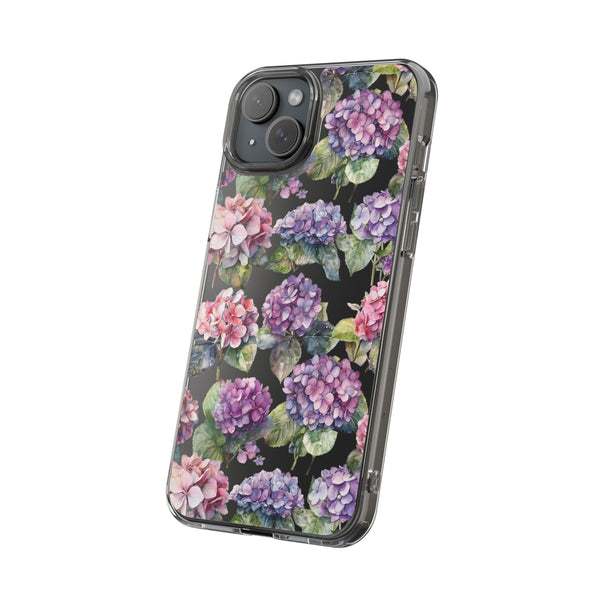 Hydrangea Clear Cases