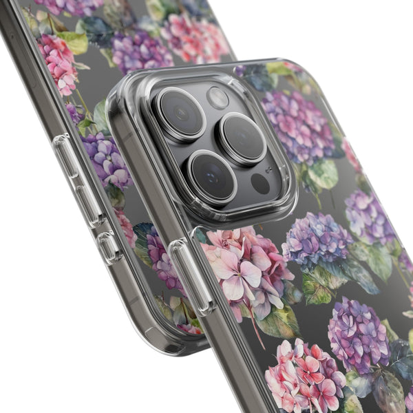 Hydrangea Clear Cases