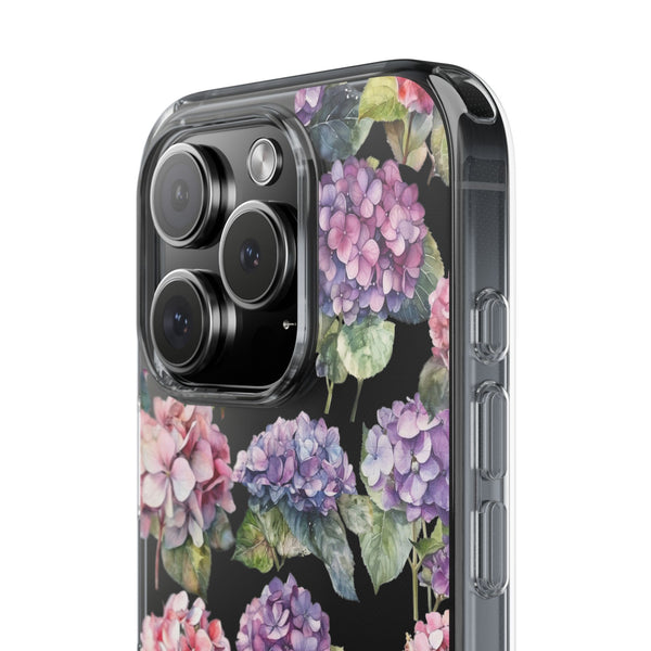 Hydrangea Clear Cases