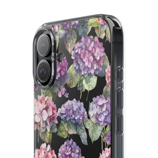 Hydrangea Clear Cases