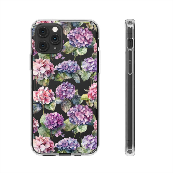 Hydrangea Clear Cases