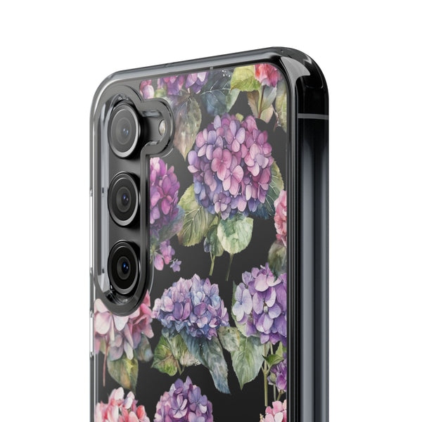 Hydrangea Clear Cases