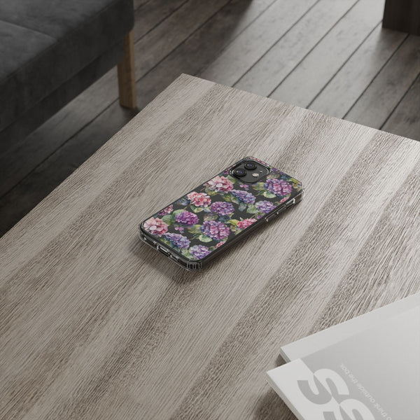 Hydrangea Clear Cases