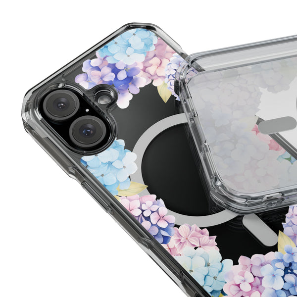 Hydrangea Love MagSafe Clear Impact Cases