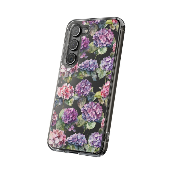 Hydrangea Clear Cases