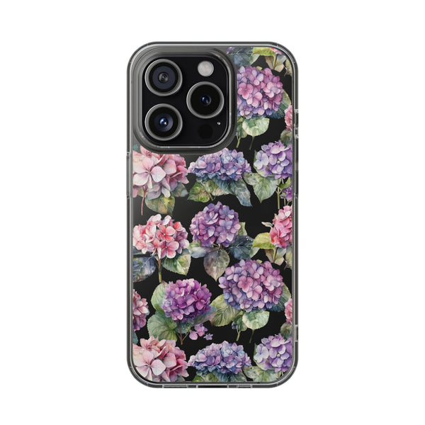 Hydrangea Clear Cases