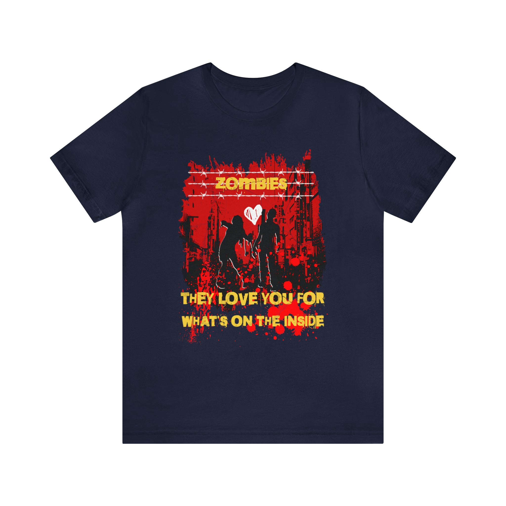 Zombie Love - Unisex Jersey Short Sleeve Tee – Stickwithbonbon