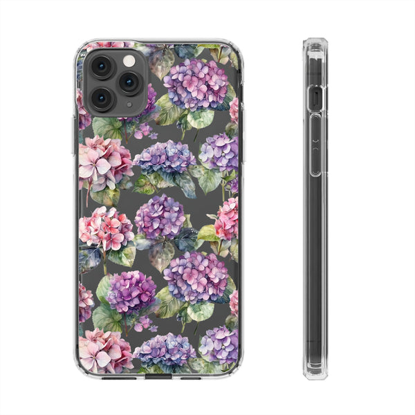 Hydrangea Clear Cases