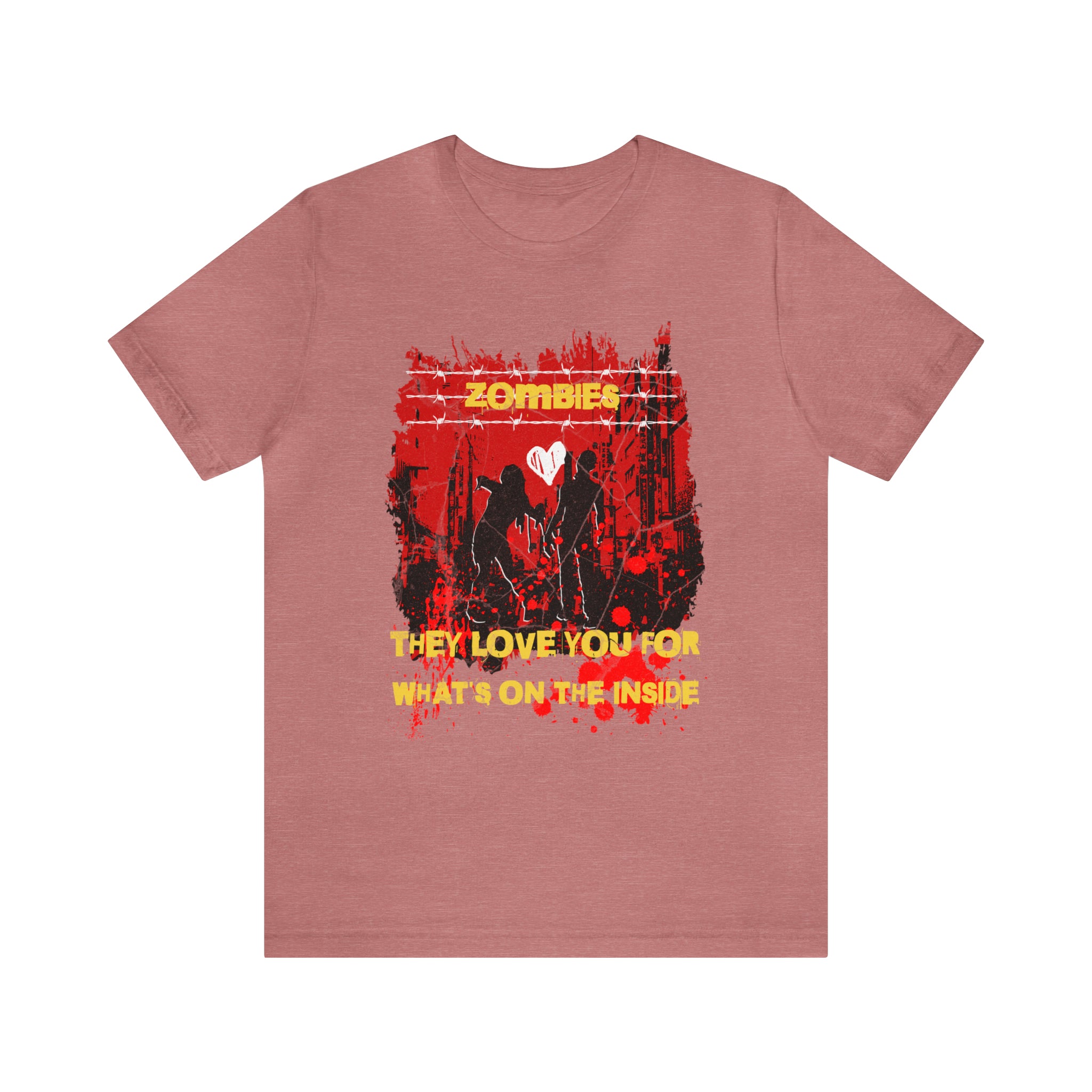 Zombie Love - Unisex Jersey Short Sleeve Tee – Stickwithbonbon