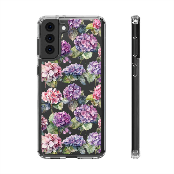Hydrangea Clear Cases