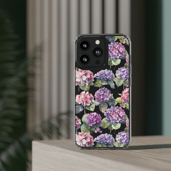 Hydrangea Clear Cases