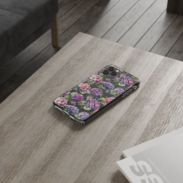 Hydrangea Clear Cases
