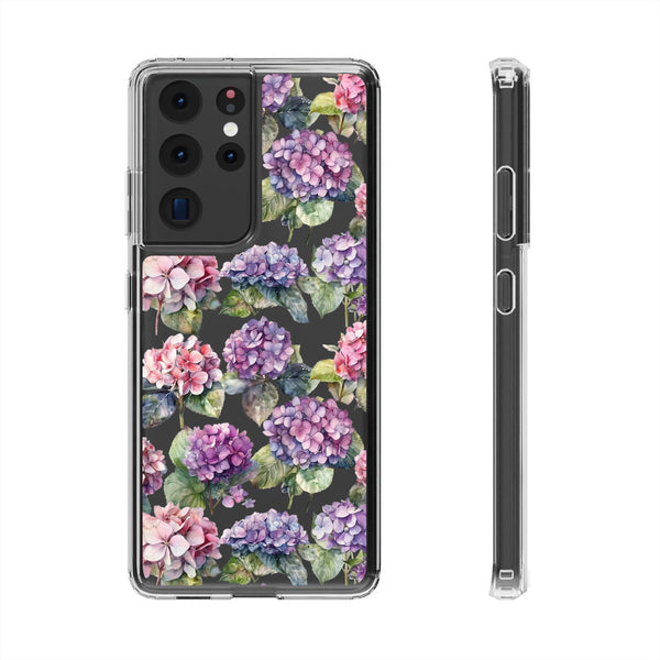 Hydrangea Clear Cases