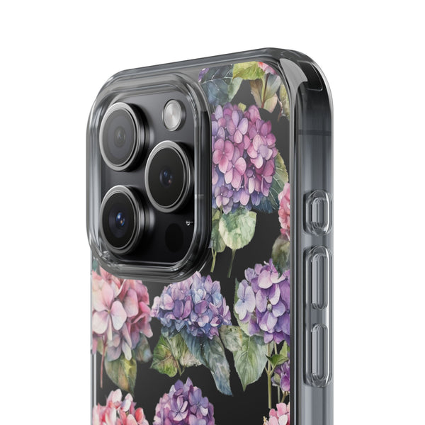 Hydrangea Clear Cases