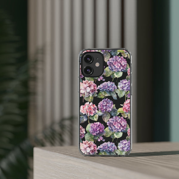 Hydrangea Clear Cases