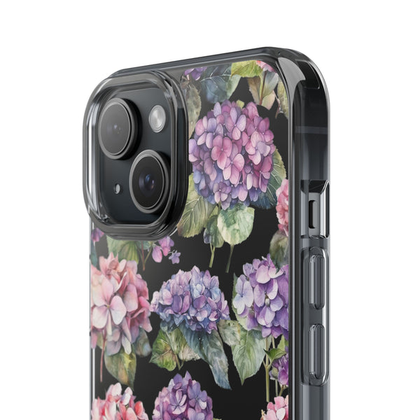 Hydrangea Clear Cases