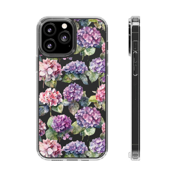 Hydrangea Clear Cases