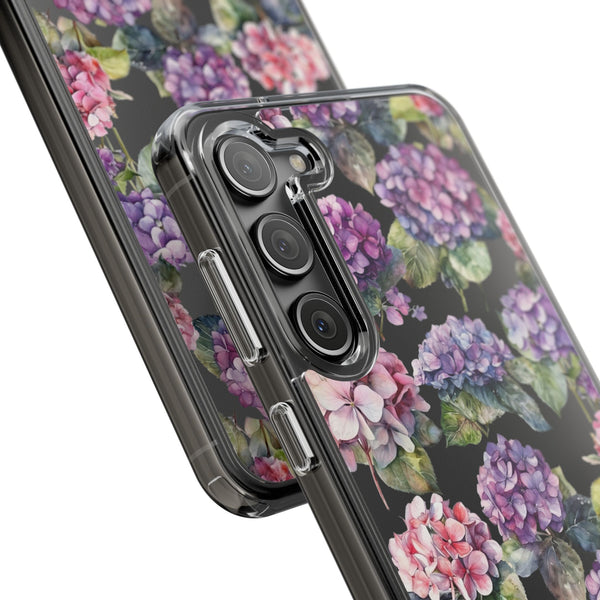 Hydrangea Clear Cases
