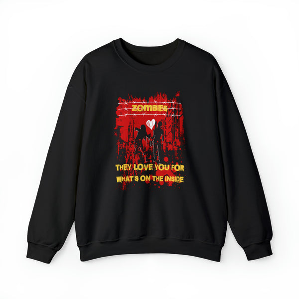 Zombie Love - Unisex Heavy Blend™ Crewneck Sweatshirt