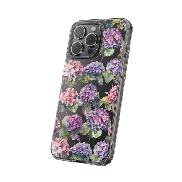 Hydrangea Clear Cases