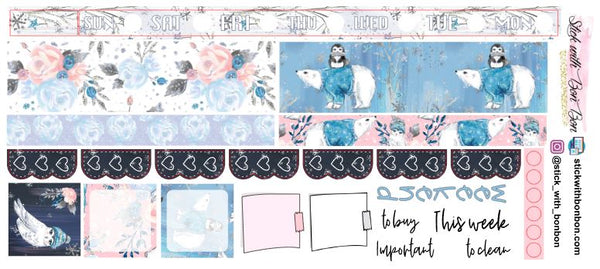 Enchanted Winter - Hobonichi Weeks WEEKLY Kit