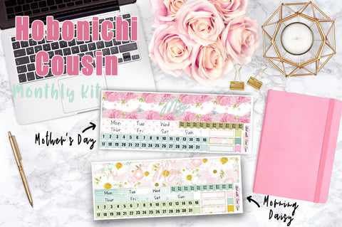 Hobonichi Cousin MAY MONTHLY Kit