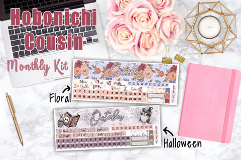 Hobonichi Cousin OCTOBER MONTHLY Kit