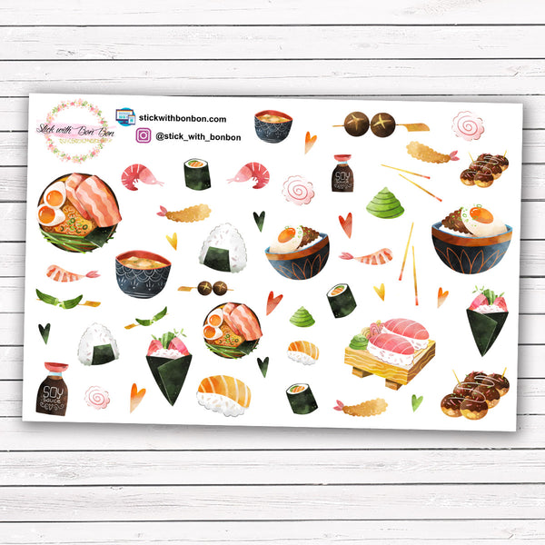 Japanese Food Deco Stickers