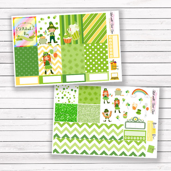 St. Patrick's Day - MINI Vertical Weekly Kit